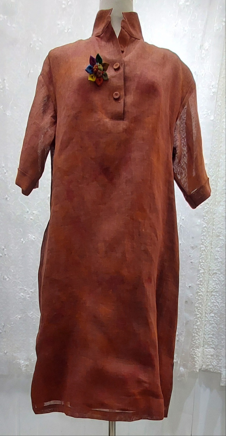 생활한복원피스 자연빛깔free