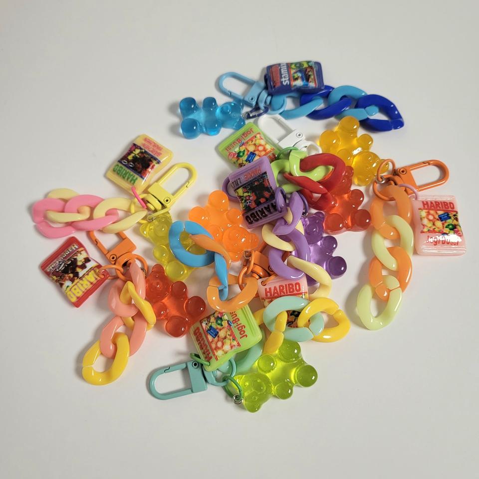 에어팟 버즈 플립폰 키링 미니 키홀더 폰꾸 백꾸 가꾸 팟꾸