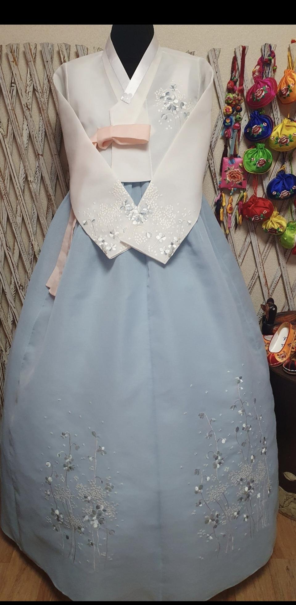 예쁜여성한복,통통55에서66,완전새거예요