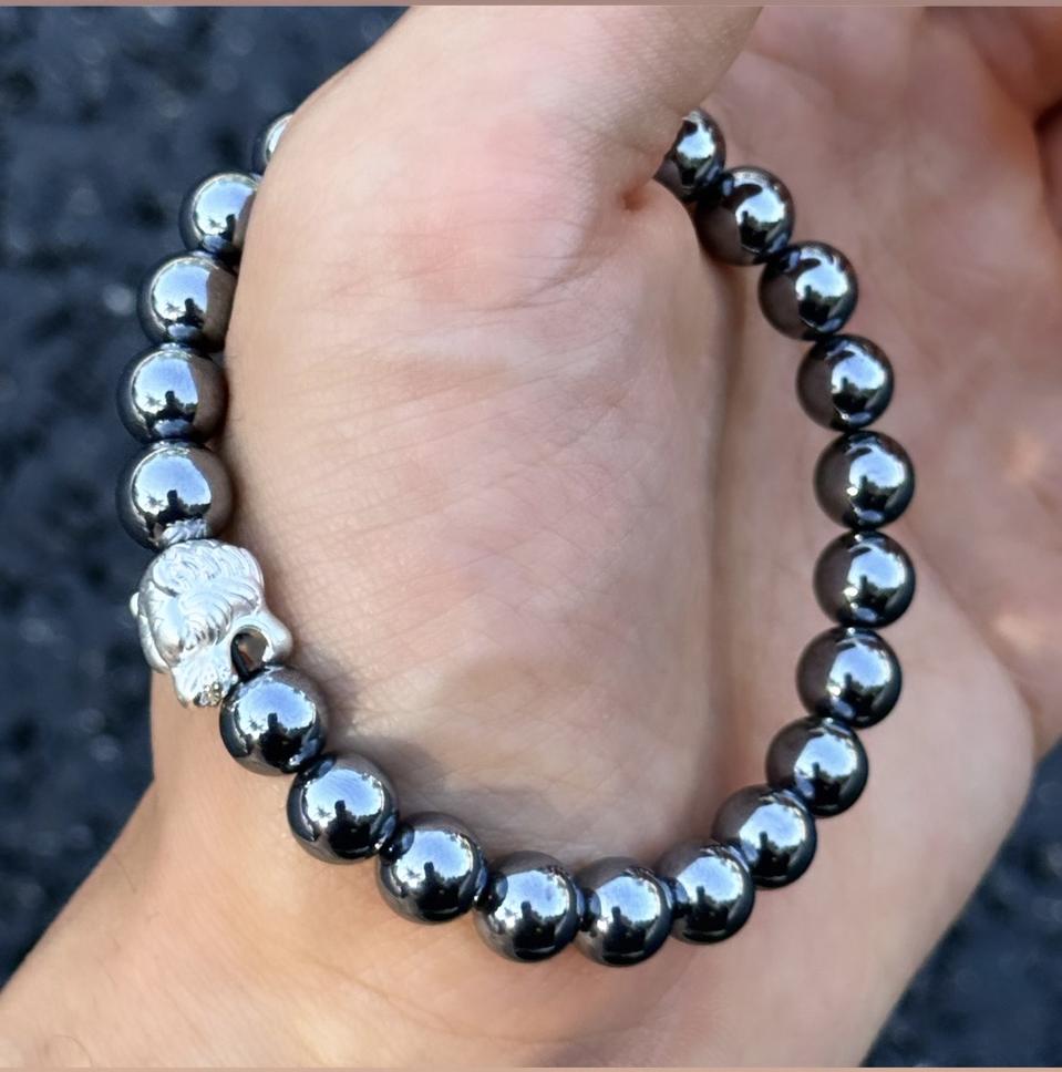 재물운 가득한 백호 925실버 팔찌(무료배송)