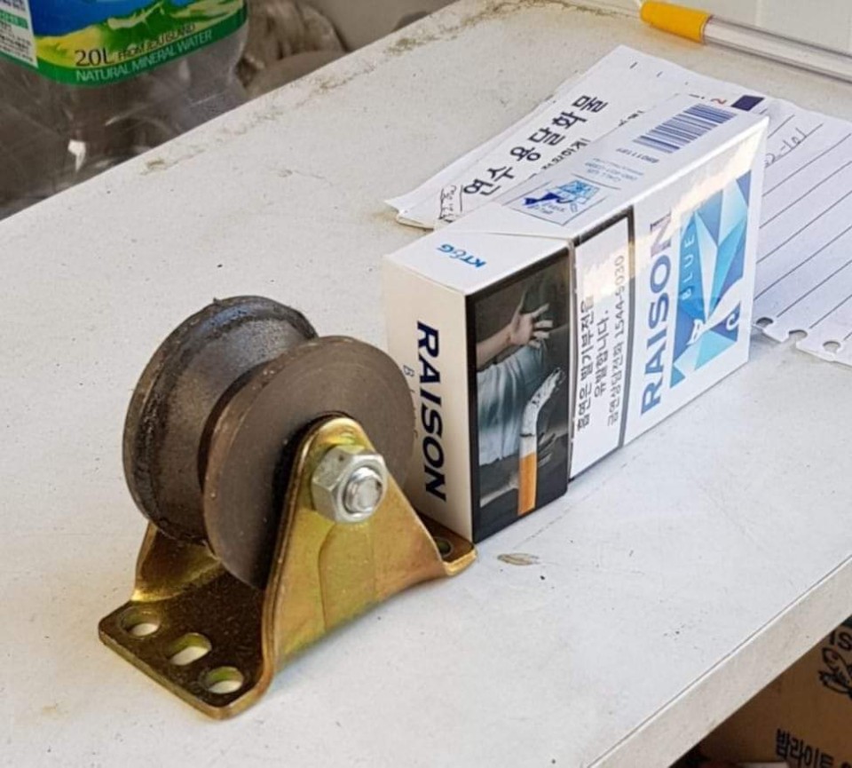 1천개 레일바퀴 하부로라 상부로라 V자바퀴 철바퀴