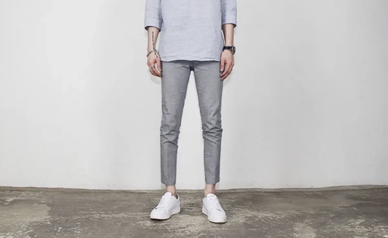 [새제품] 회색 슬랙스