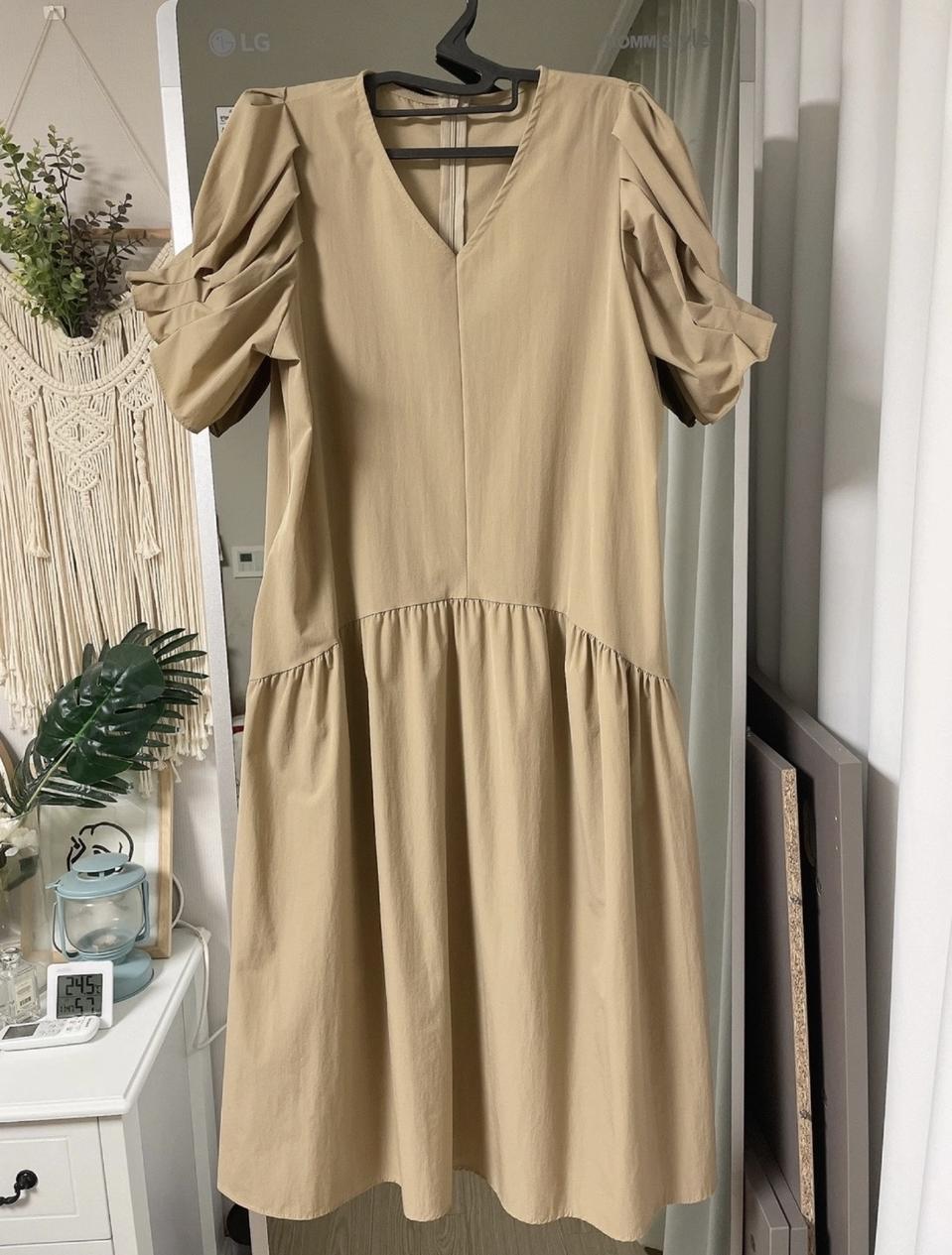 바스락 롱원피스