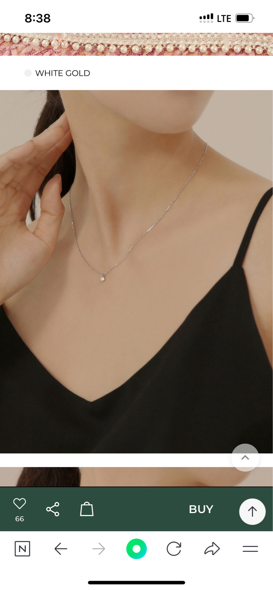 로이드14k다이아목걸이(일욜구매)