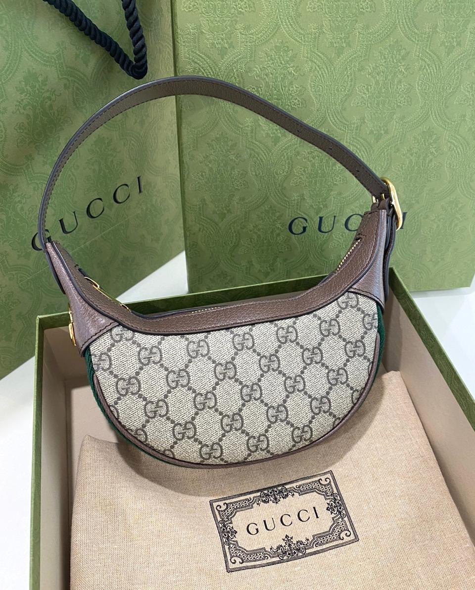 구찌 오피디아 GG 미니 호보 숄더백