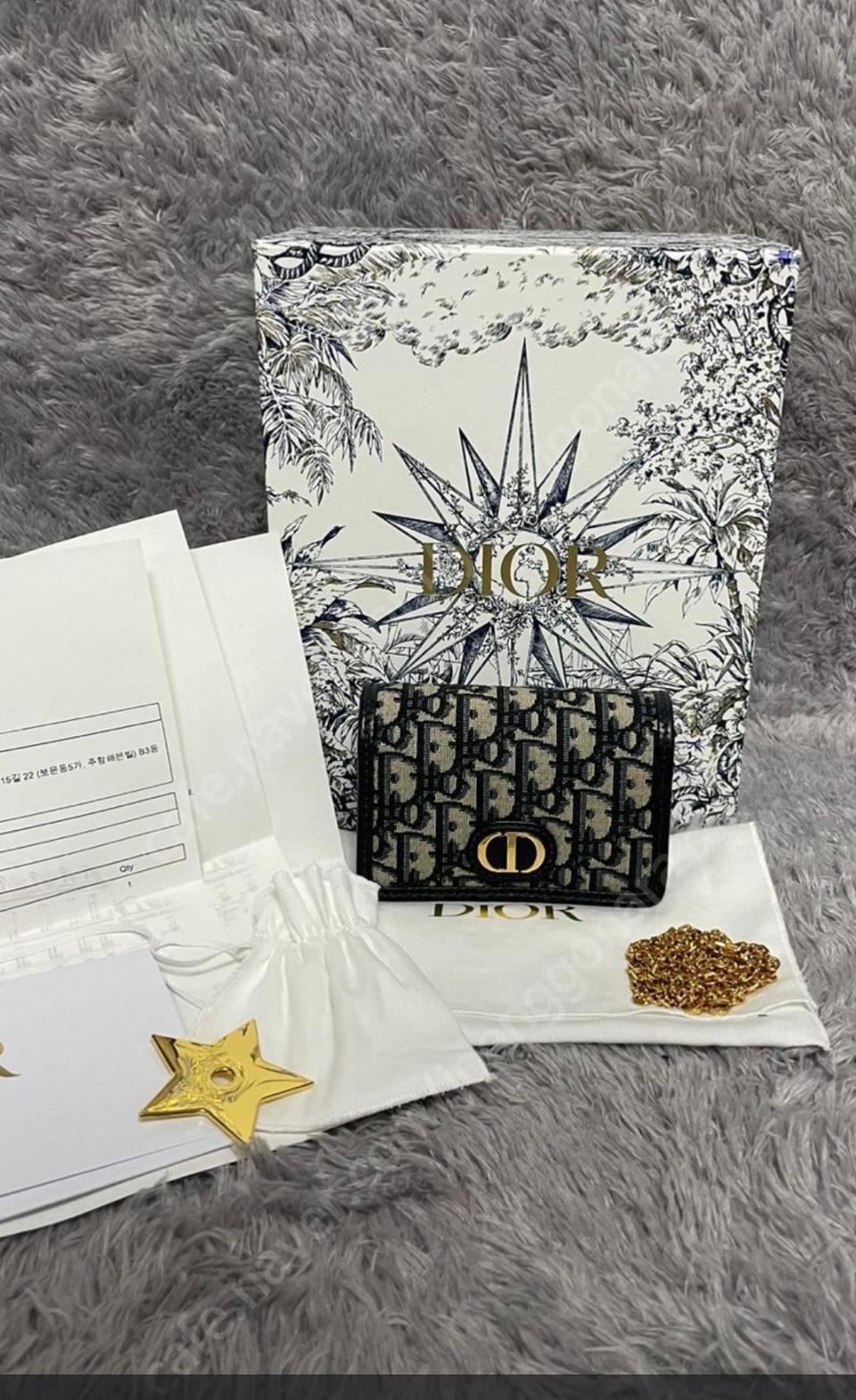 디올 오블리크 파우치백