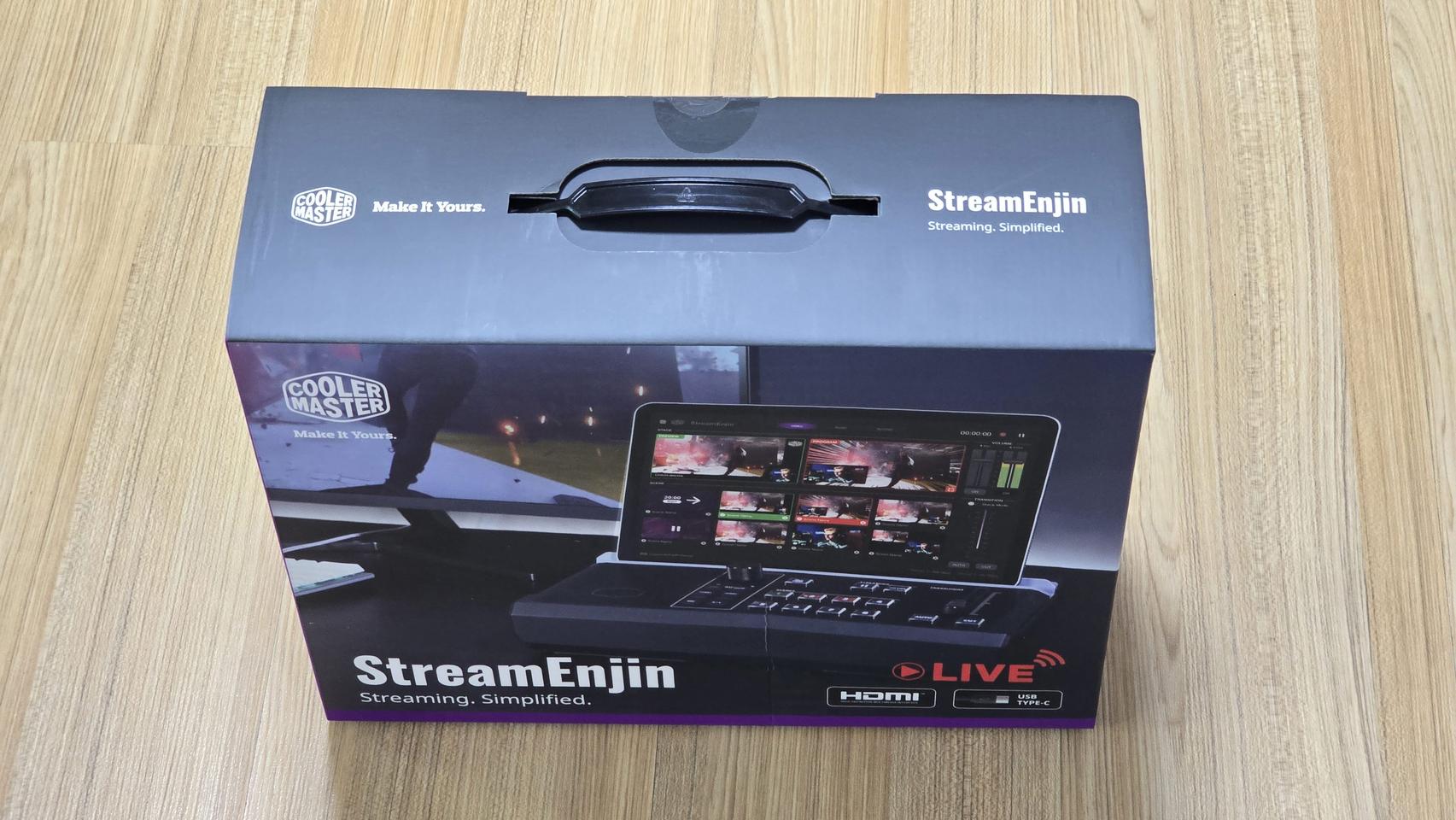 쿨러마스터 StreamEnjin [라이브 스트리밍 올인원 방송 영상 편집