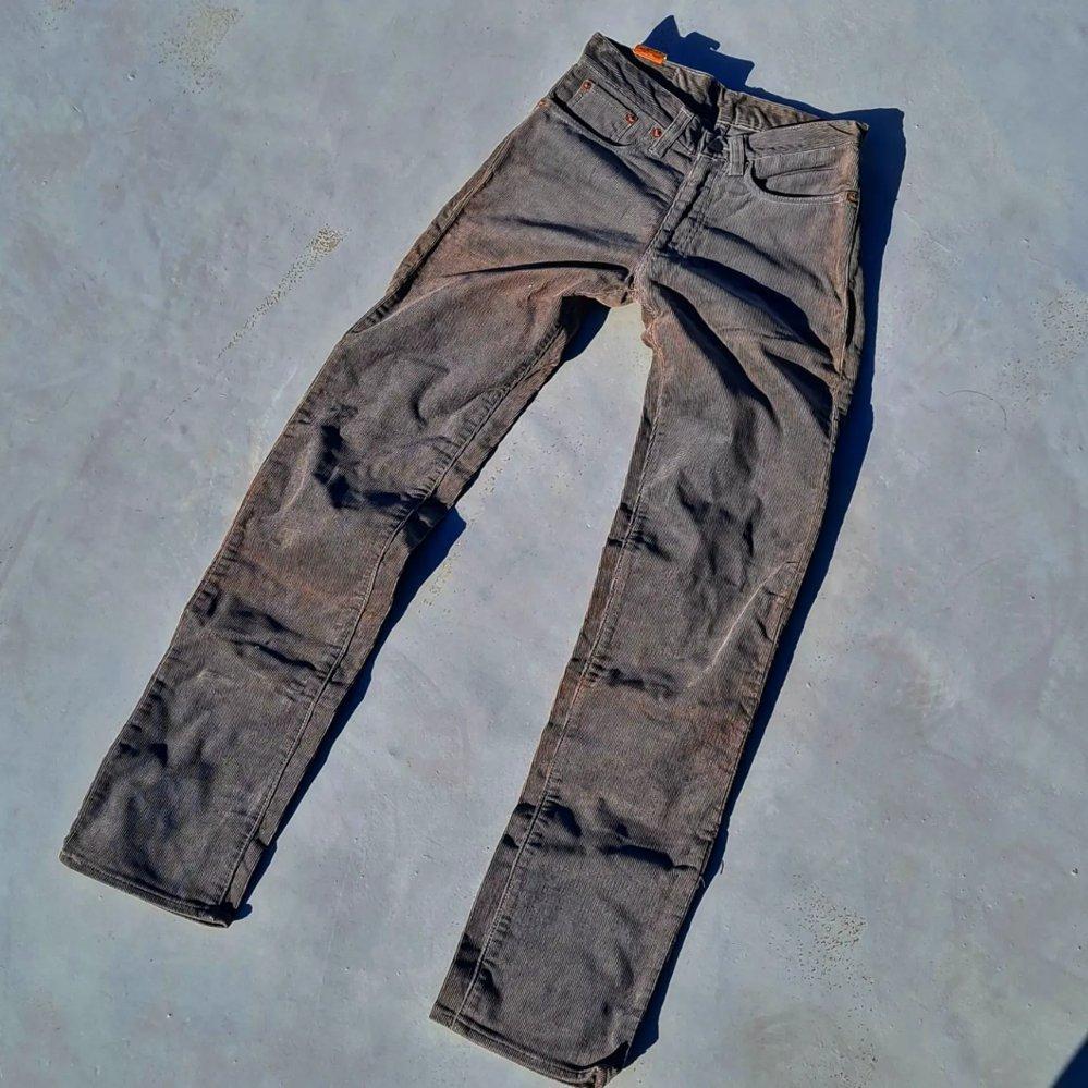 [슈가케인] 슬림 스트레이트 코듀로이 골덴 팬츠