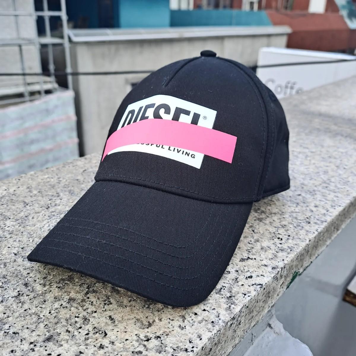 [디젤] 테이핑 박스로고 볼캡