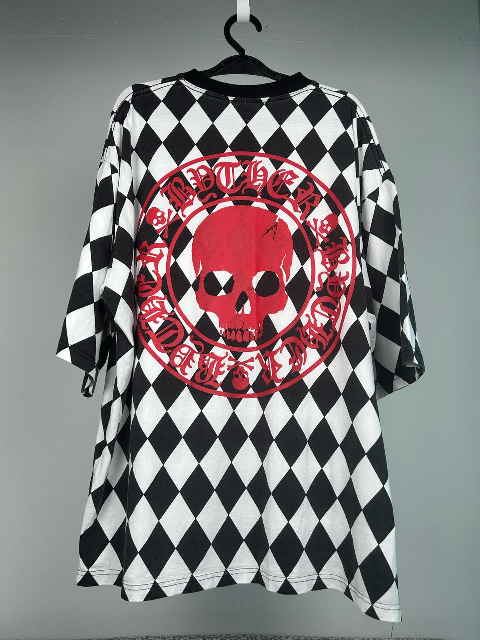 바이더알 BytheR 해골 오버핏 반팔티