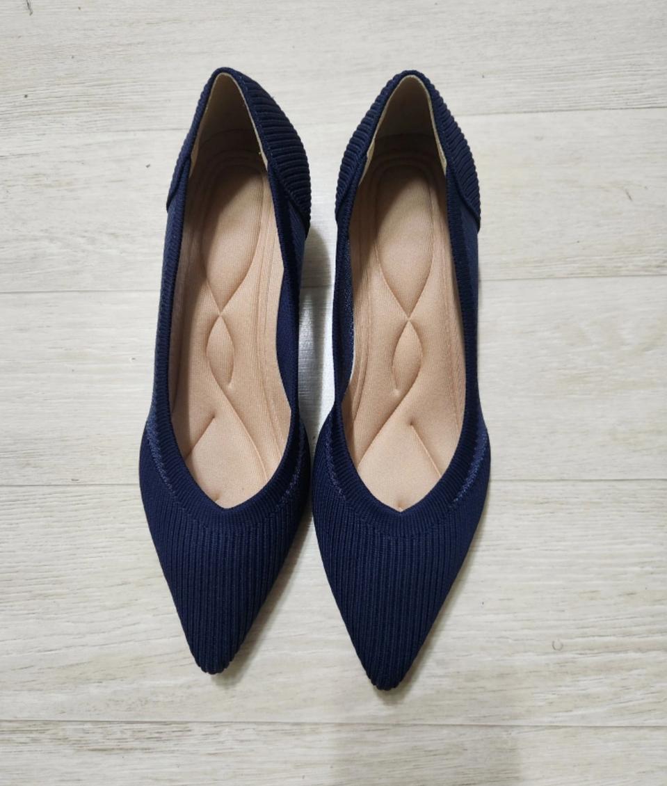 여성 니트 구두245