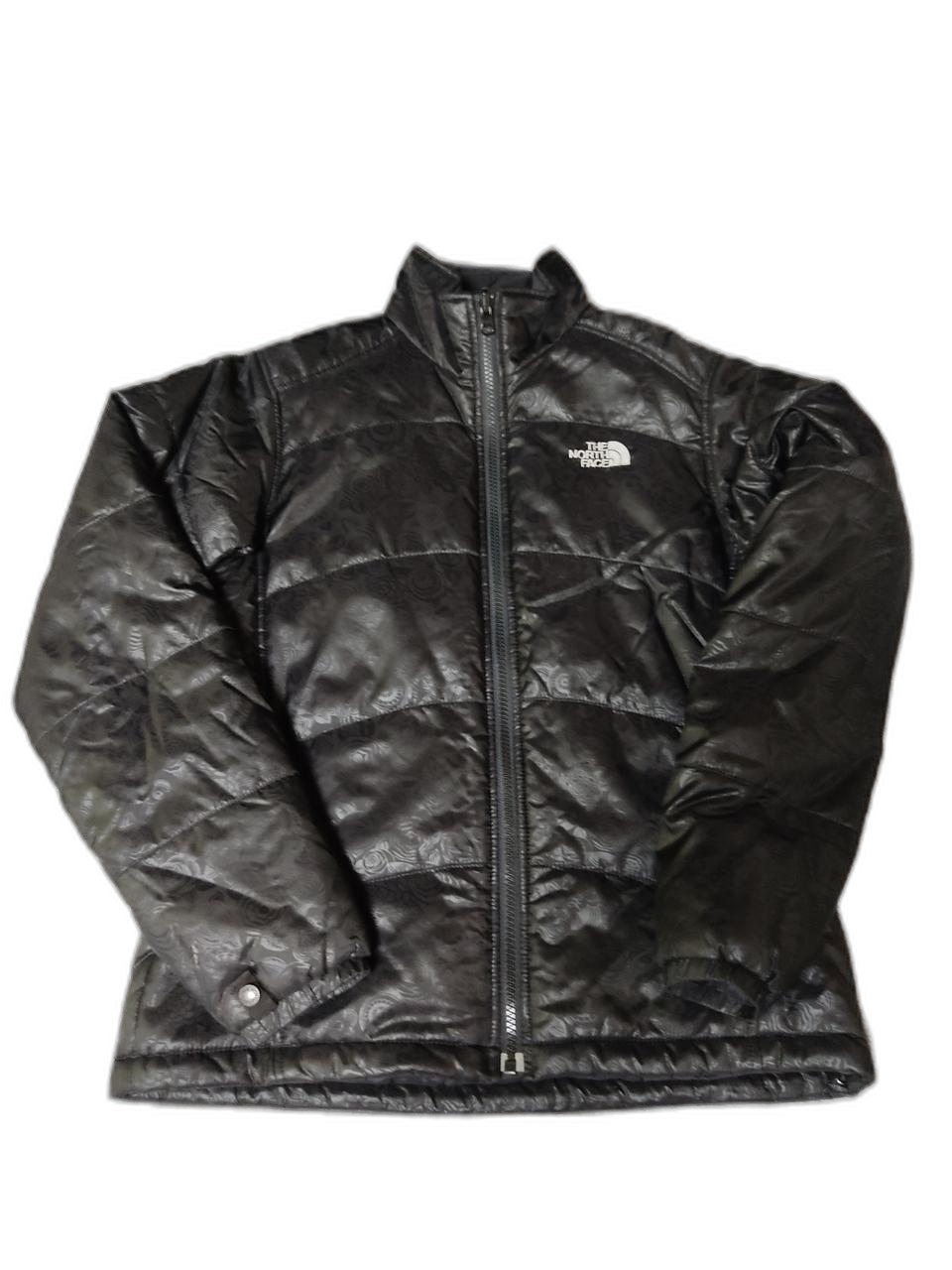 노스페이스  페이즐리 플라워 패턴경량 숏패딩 점퍼 자켓