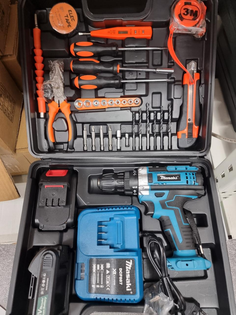 21볼트전동드릴 공구함