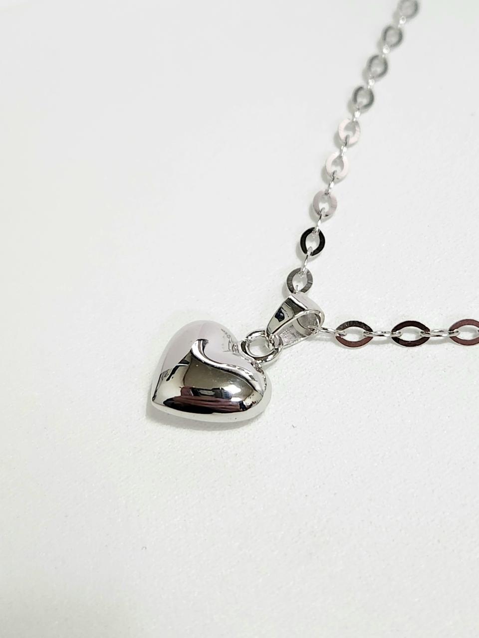 18k.14k.통통하트펜던트. 9mm.새상품