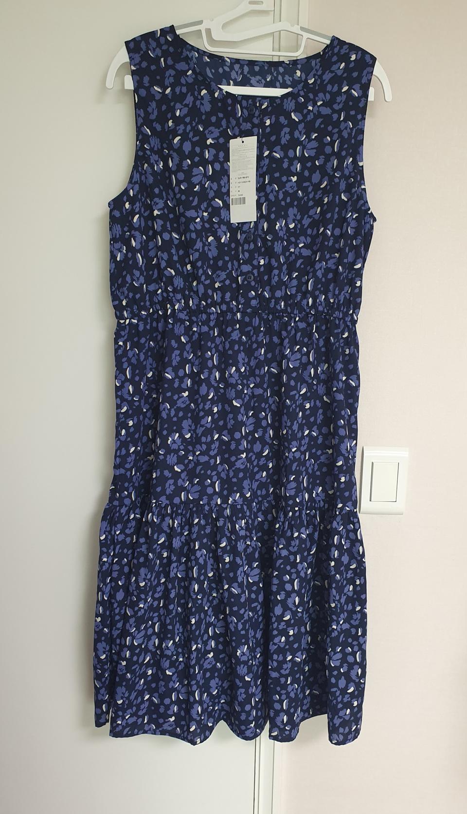 새제품 TAG 민소매주름원피스 66