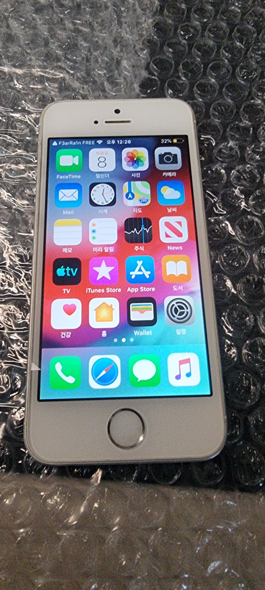 아이폰 5s 32g silver 81%