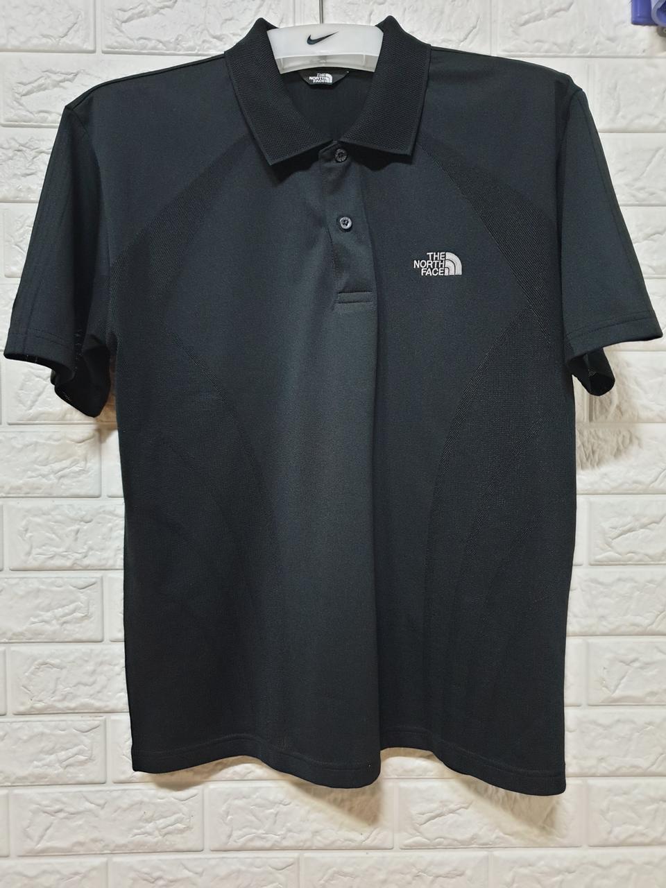 노스페이스 NORTH FACE 쿨(COOL)카라반팔티 블랙