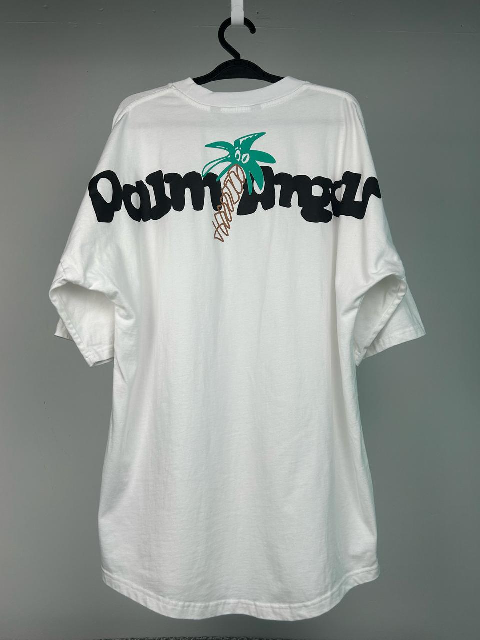 팜엔젤스 오버핏 팜트리 스케치 반팔티