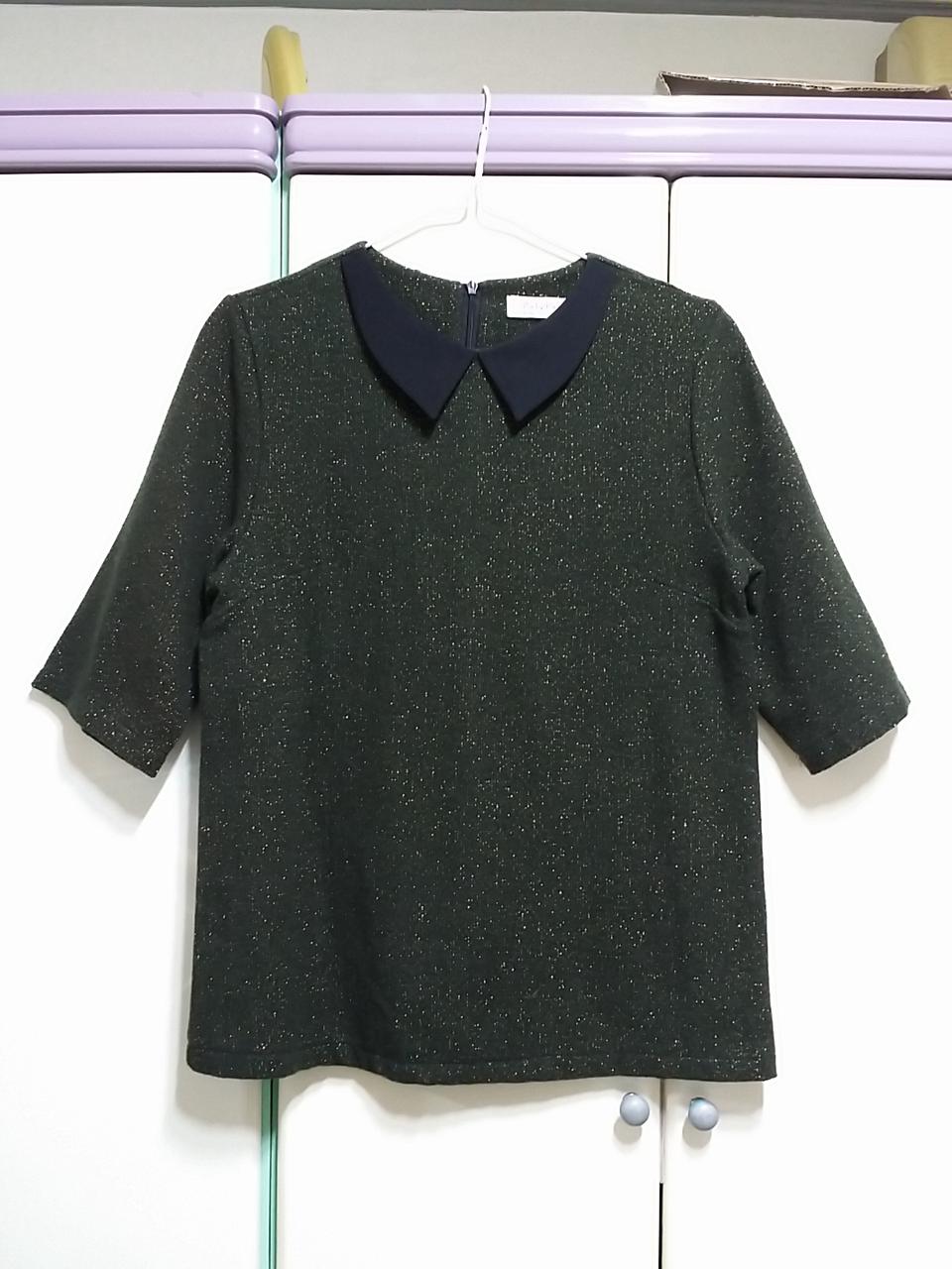 카라 블라우스, 스커트 택1