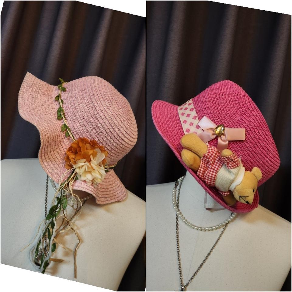 바캉스루❤ 여아 바캉스모자 라탄모자