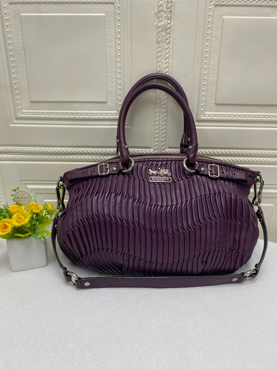 코치 메디슨 소피아 사첼 숄더백