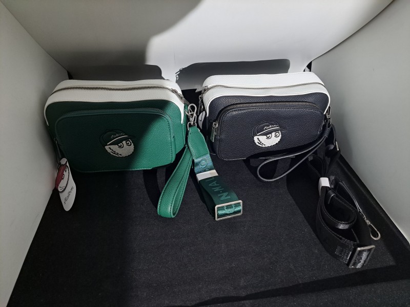 MALBON 스퀘어 미니백 파우치 (M2343PBG20BLK)