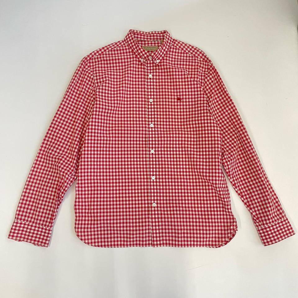 정품 버버리 체크셔츠