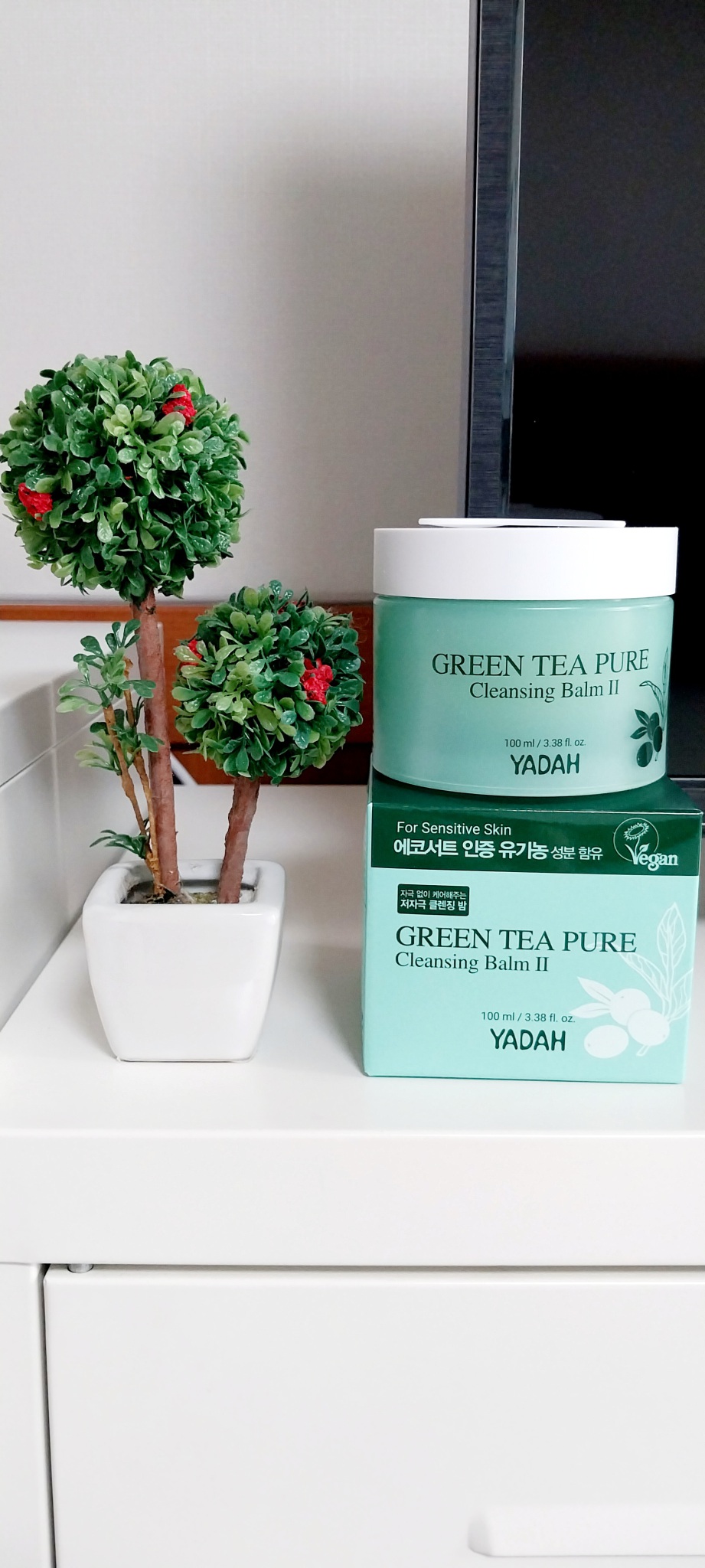 [새상품] 야다 그린티 퓨어 클렌징 밤 100ml / 미개봉