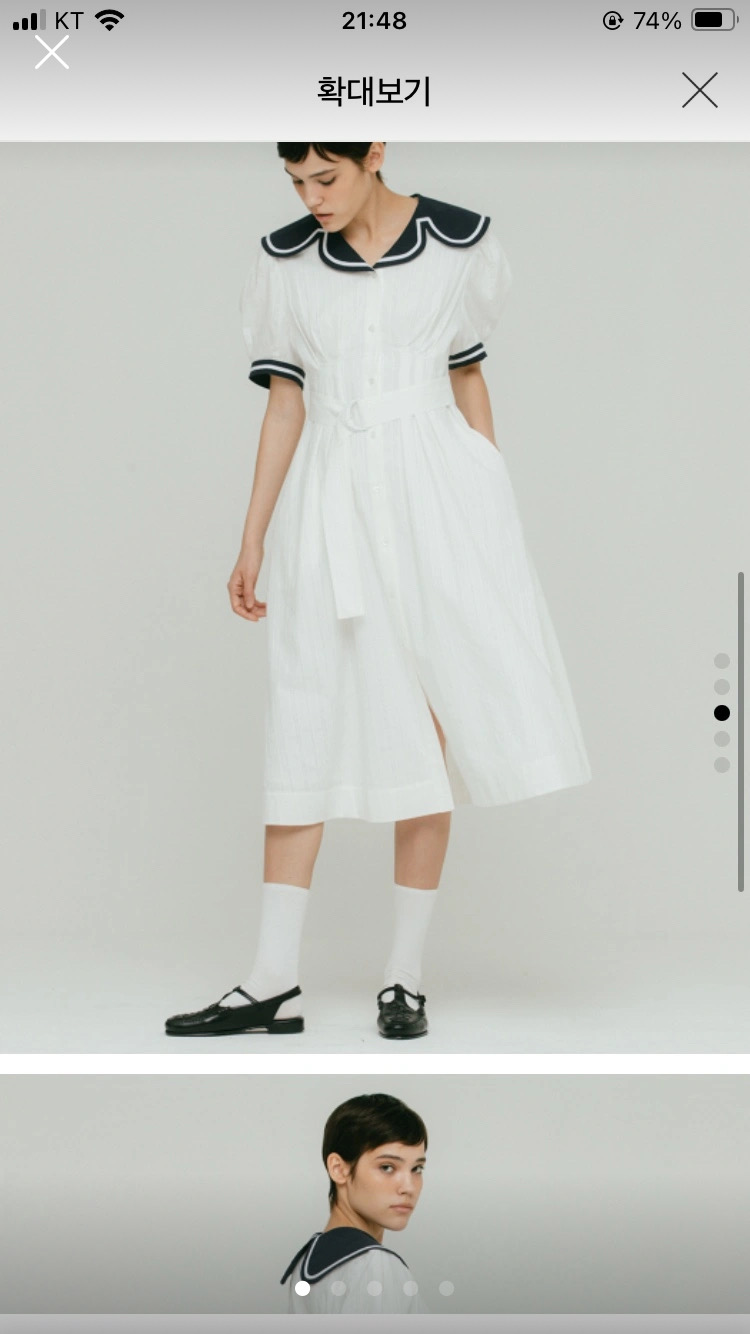 보카바카 마린 세일러 원피스