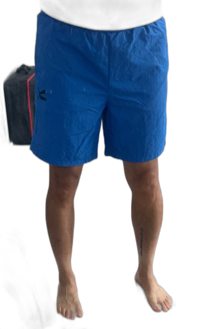 (Puma)푸마 블루 나일론 스윔팬츠