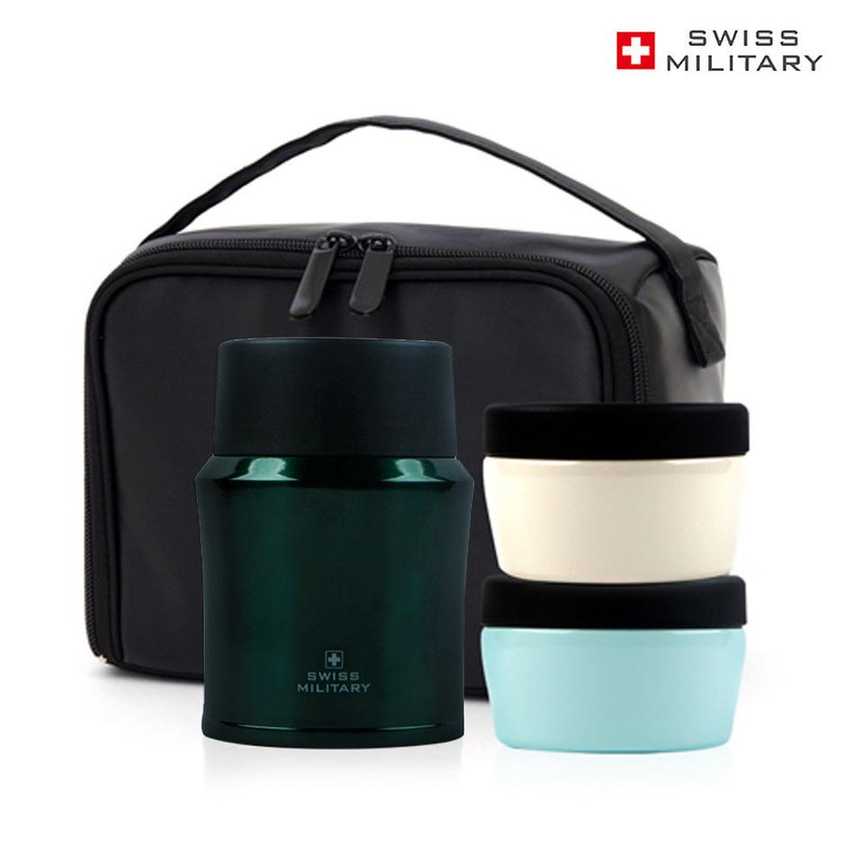 스위스밀리터리 도시락세트