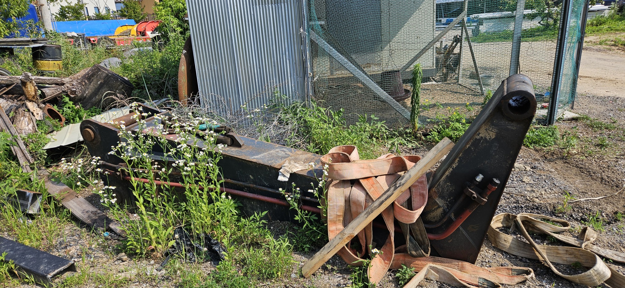 포크레인300용 인발기보조붐