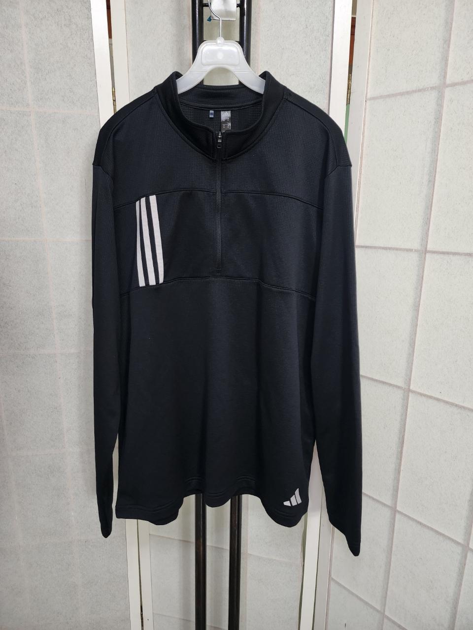아디다스반집업티xl  긴팔티