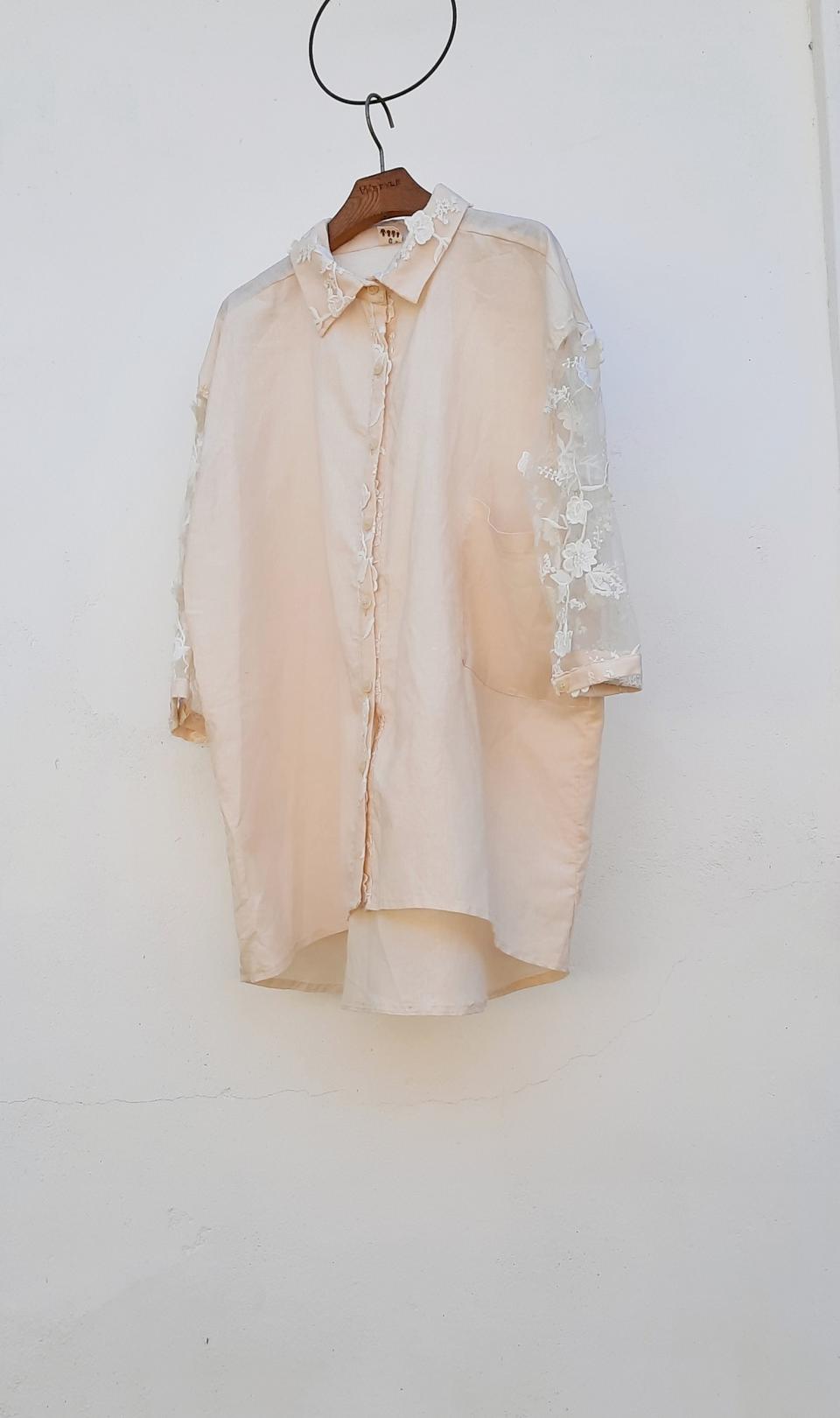 린넨 + 레이스 ( 무료배송 )