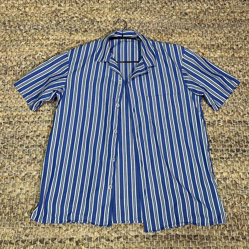 vtg 스트라이프 셔츠 남방