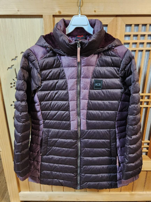 k2 여성 프랑스오리털 롱패딩 100사이즈