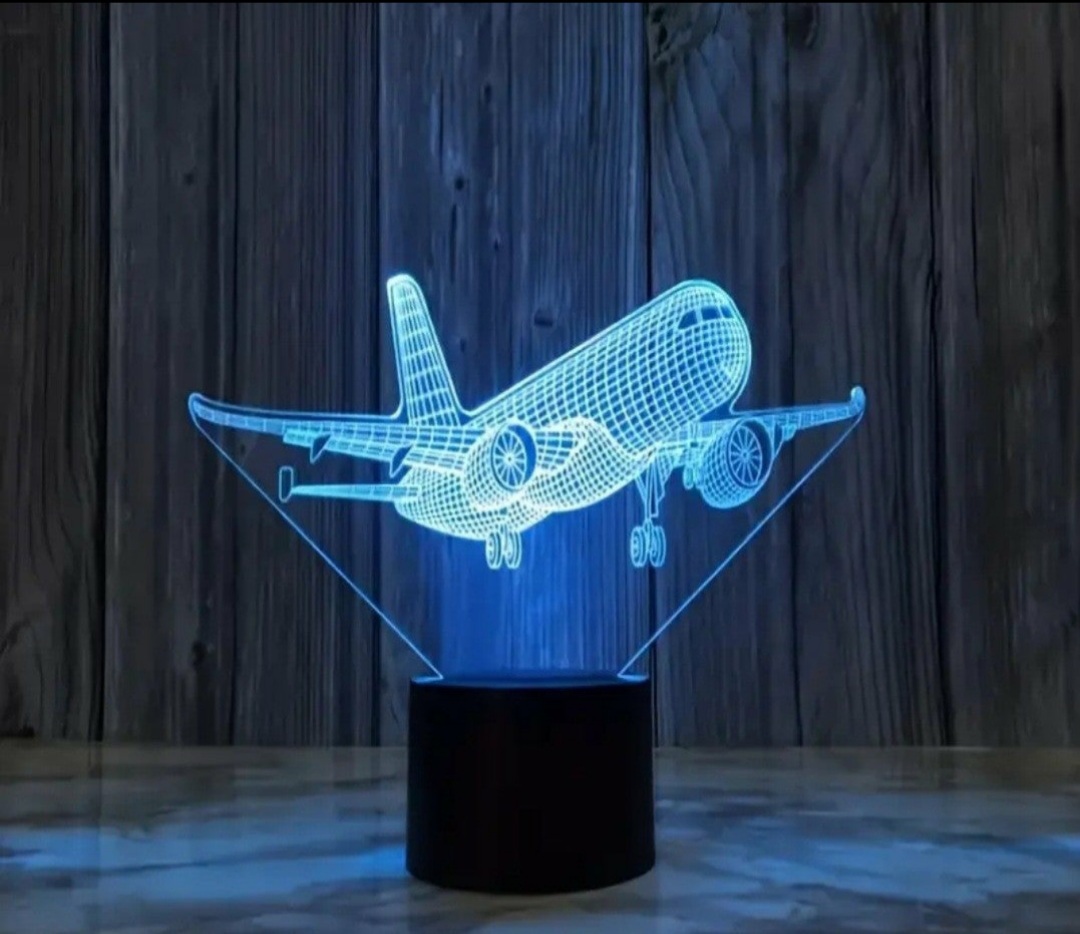 건전지포함 3D입체 모형 비행기장식장 1점 드립니다