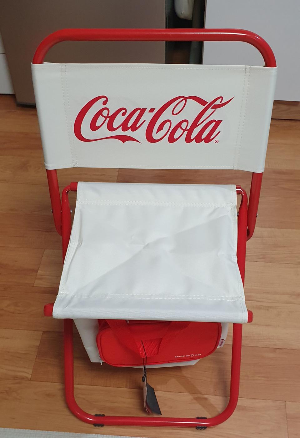 캠핑 접이식 의자(코카콜라X블랙야크 콜라보), 사은품도 드림