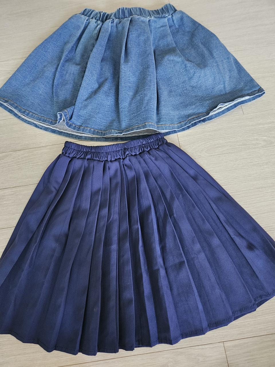 여아용 치마 2벌 160