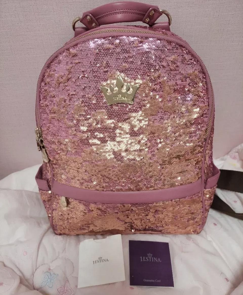제이에스티나 가방 핑크백팩