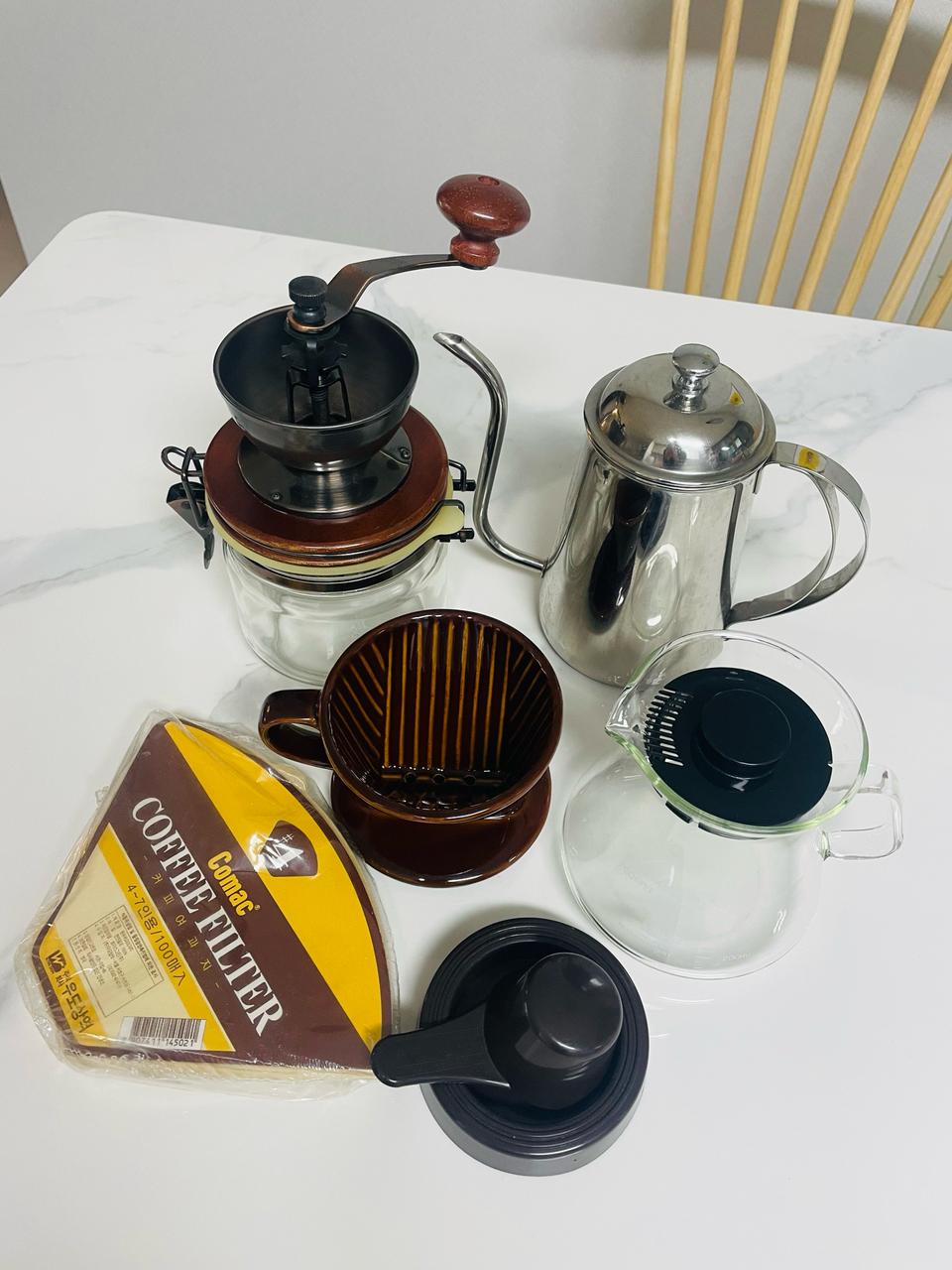 Comac 드립커피세트