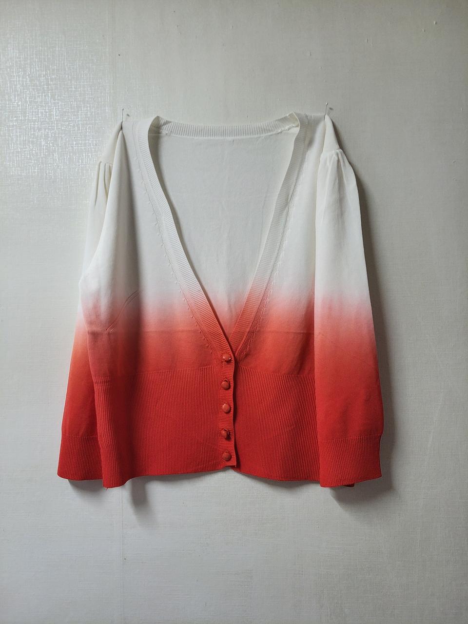 새상품)그라데이션  여름가디건