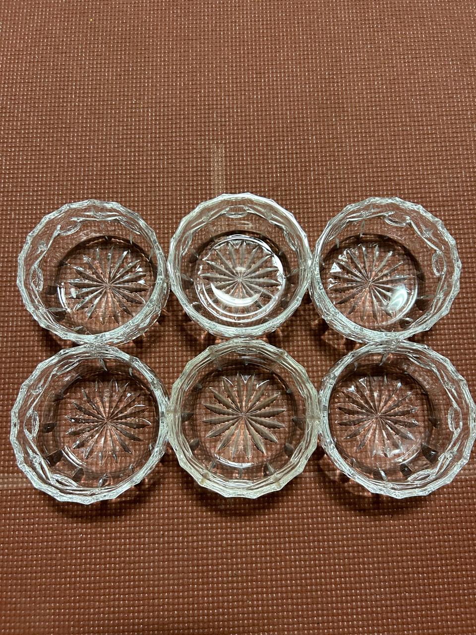 오이냉채 투명 그릇 6개