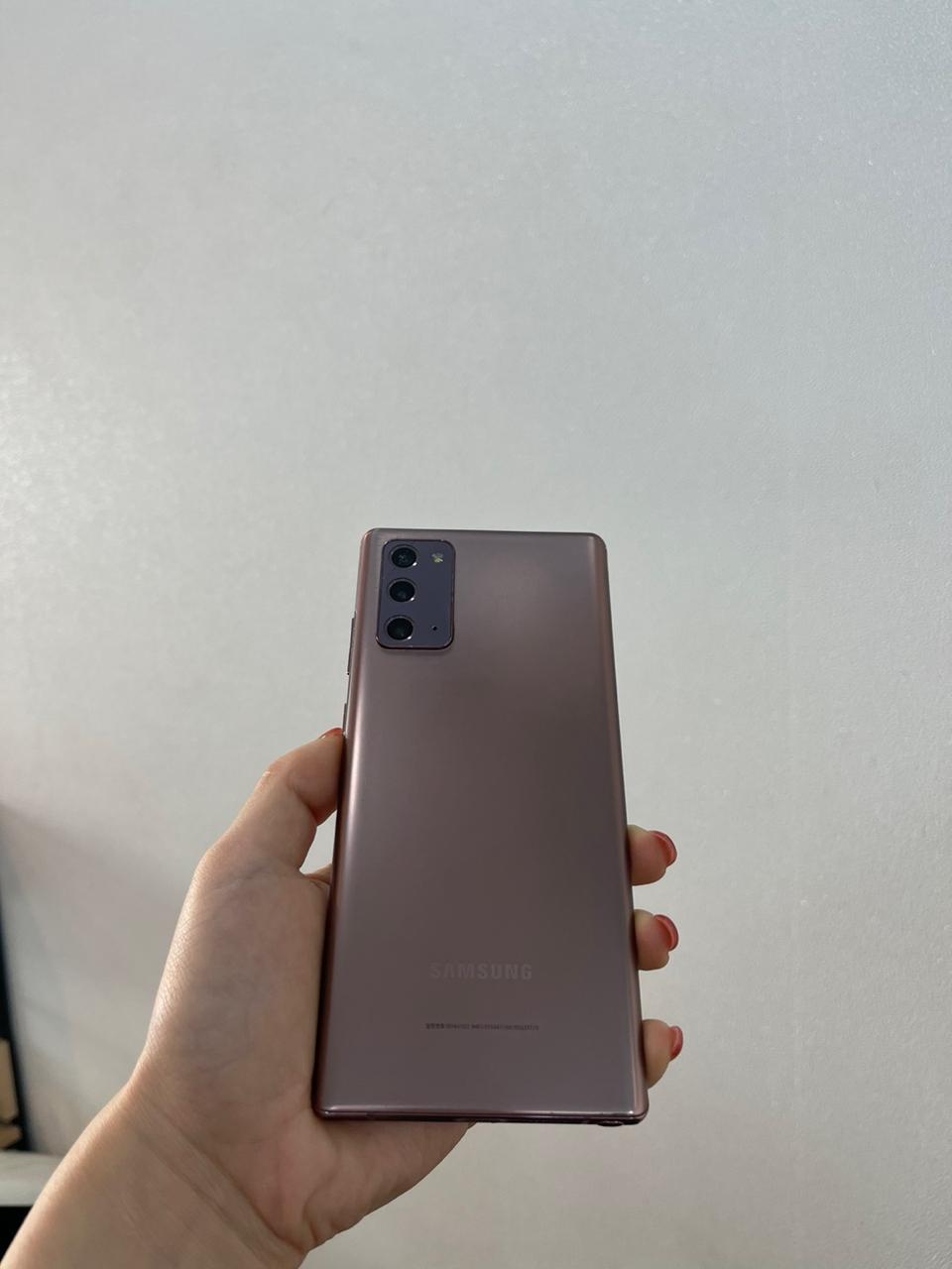 갤럭시 노트20 256GB 브론즈 판매합니다~! (FLEX#)