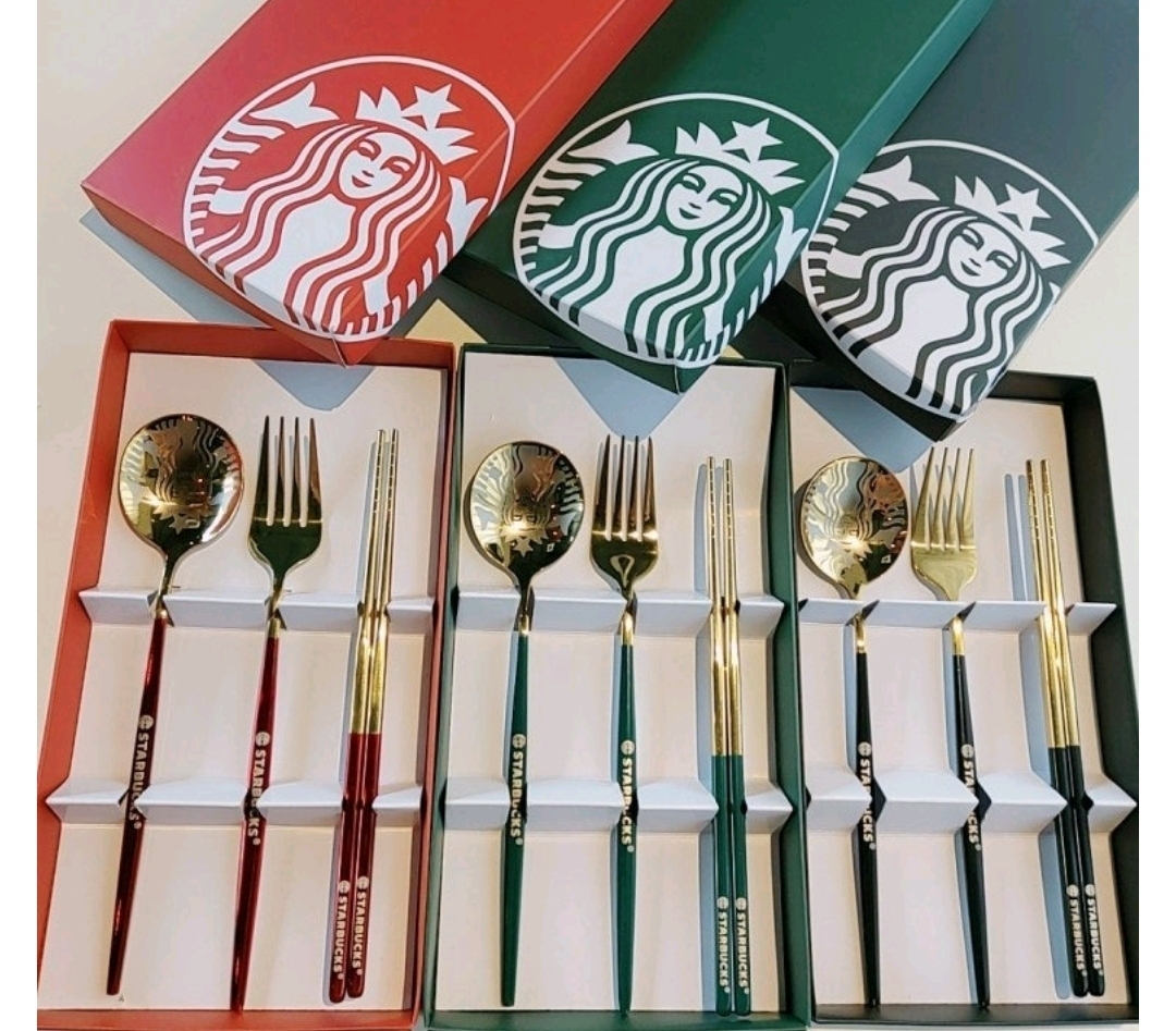 스타벅스 수저세트 선물세트