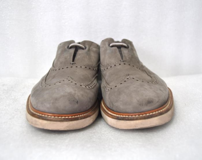 페레가모/남성윙팁스웨이드로퍼(사이즈285)