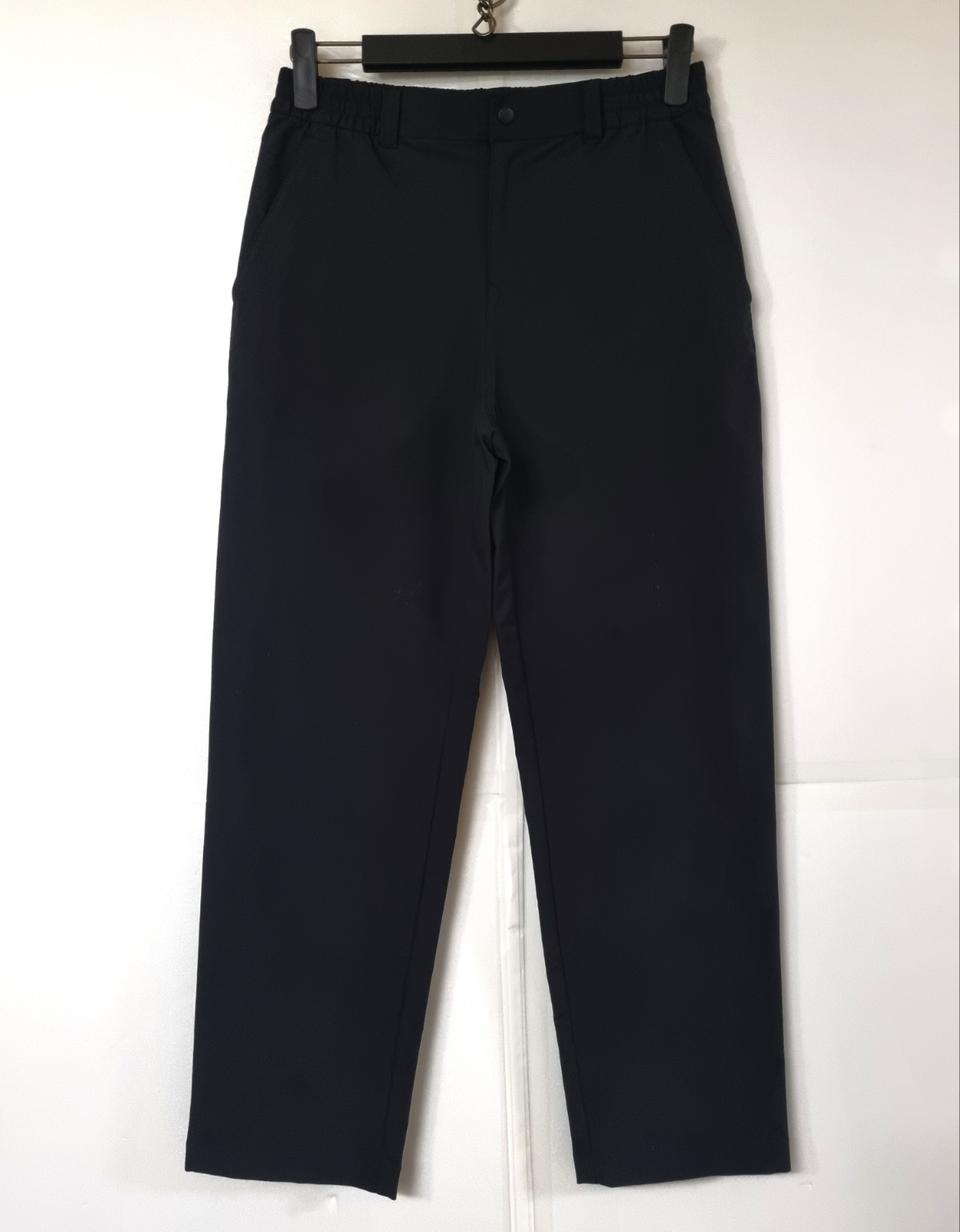 32)네파 블랙바지 봄,여름바지 스판 기능성 밴딩팬츠