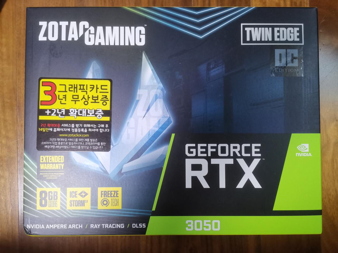 OTAC RTX3050 OC D6 8GB 미사용 새제품