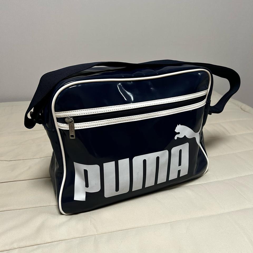 푸마 에나맬 숄더백 미니