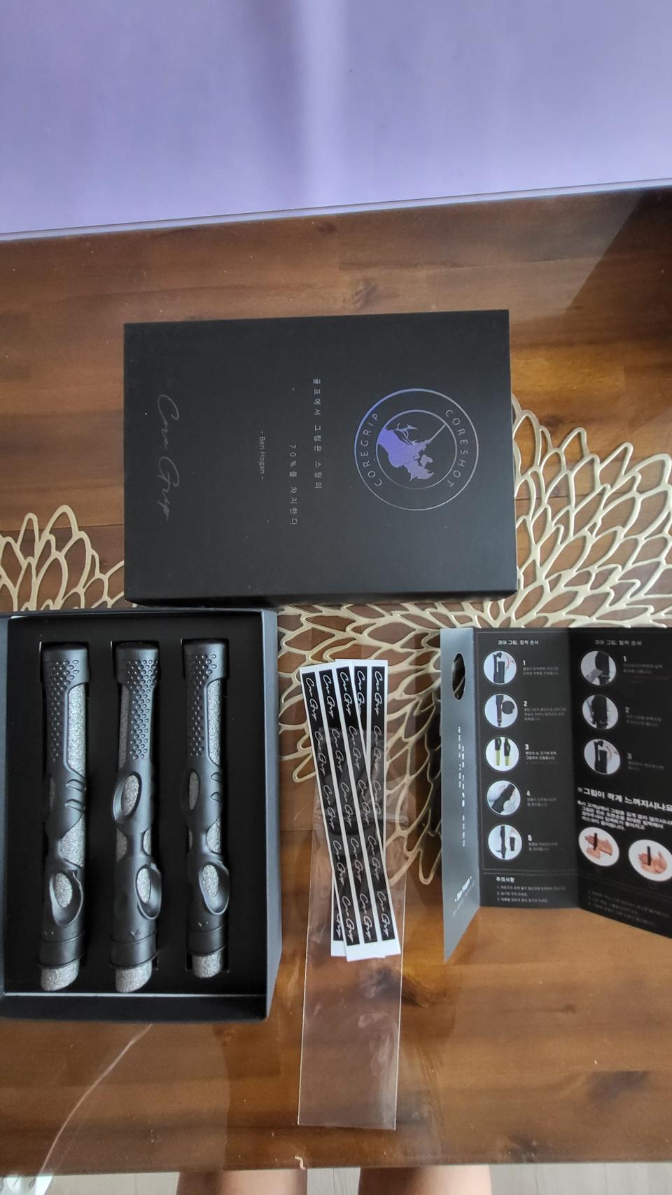 코어그립  골프교정 그립 1세트 여성용